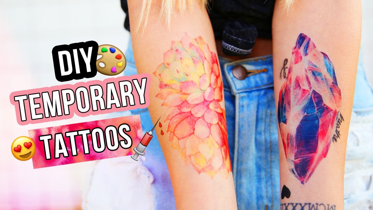 Diy Temporary Tattoos Tested Kids Temporary Tattoos