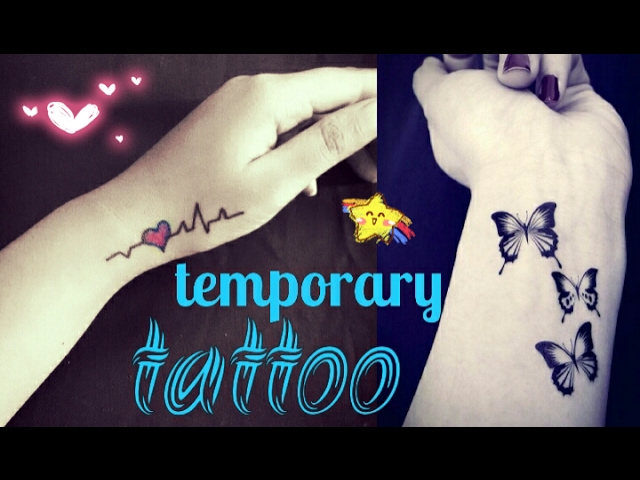 how to make temporary tattoo/fake tattoo